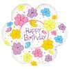 Цветочек «Happy Birthday» шарик с бабочками превю