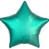 Звезда сатин изумрудная тиффани 45 см шарик из фольги превю