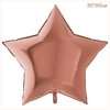 Звезда розовое золото шарик из фольги 36 дюймов превю