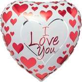 Сердце «I Love You» с красными сердцами