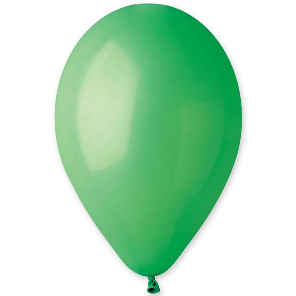 Зелёный шарик 10'' пастель Италия №12 картинка 2