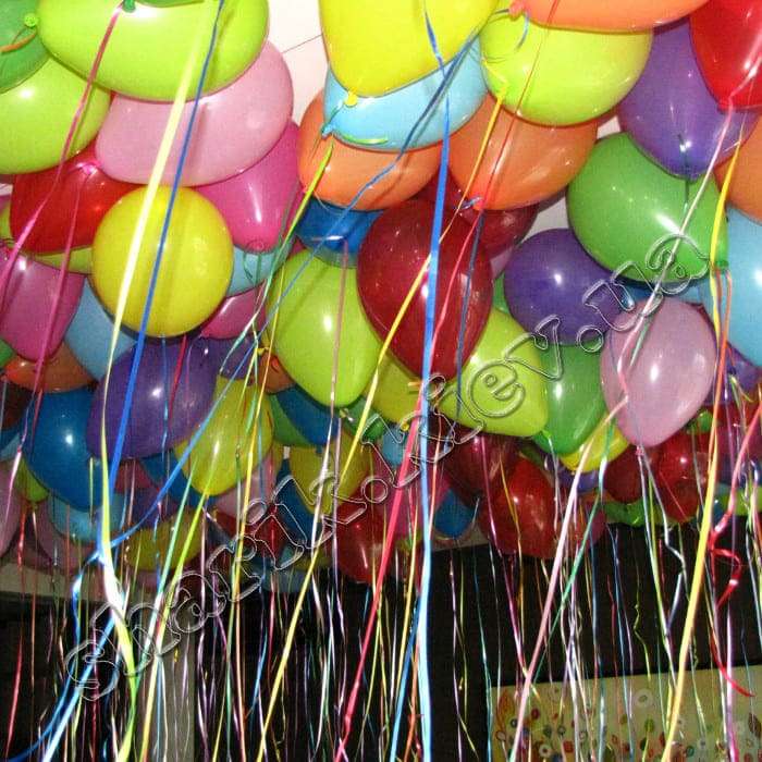 Разноцветные гелиевые шары (Италия летают до 10 часов) картинка