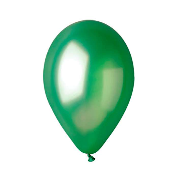 Зеленый 12''м Италия шарик с гелием картинка