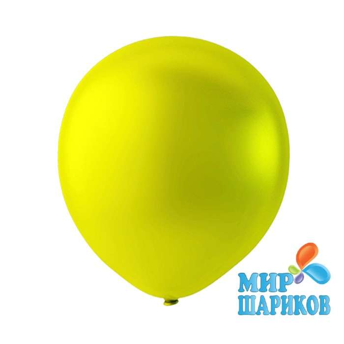 Желтый 12''м Италия шарик с гелием картинка 2