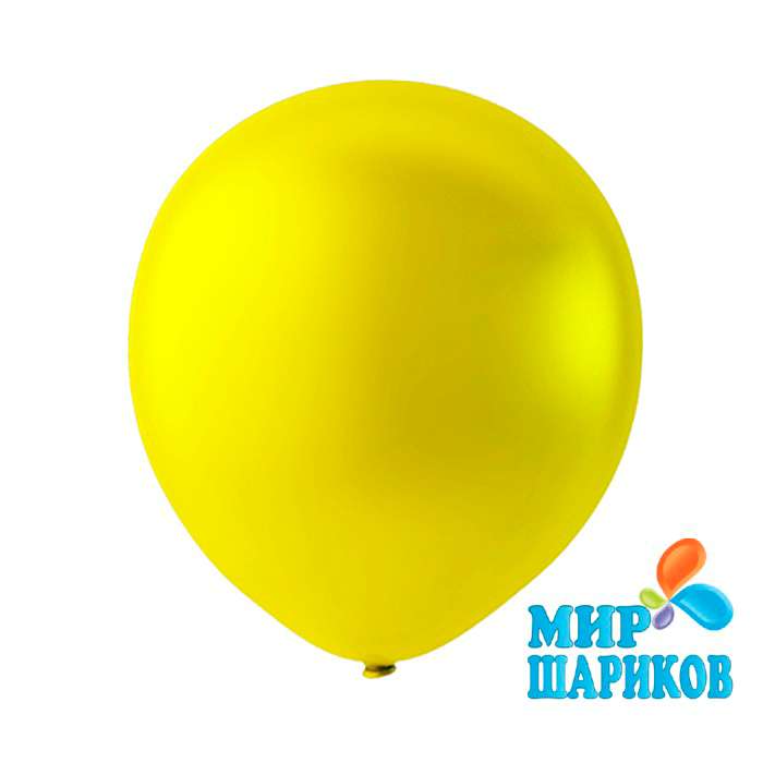 Желтый 12''м Италия шарик с гелием картинка 3