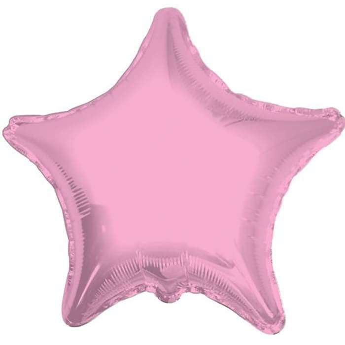Фольгированная розовая звезда 22 дюйма картинка