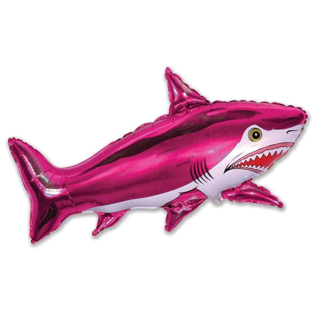 Шарик «Акула розовая» картинка
