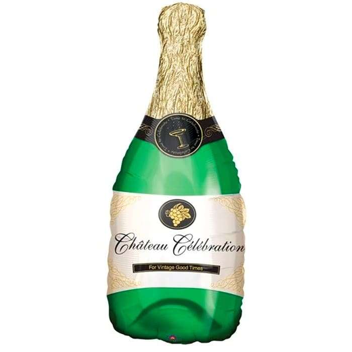 Бутылка Шампанского большая фольгированный шар картинка 2