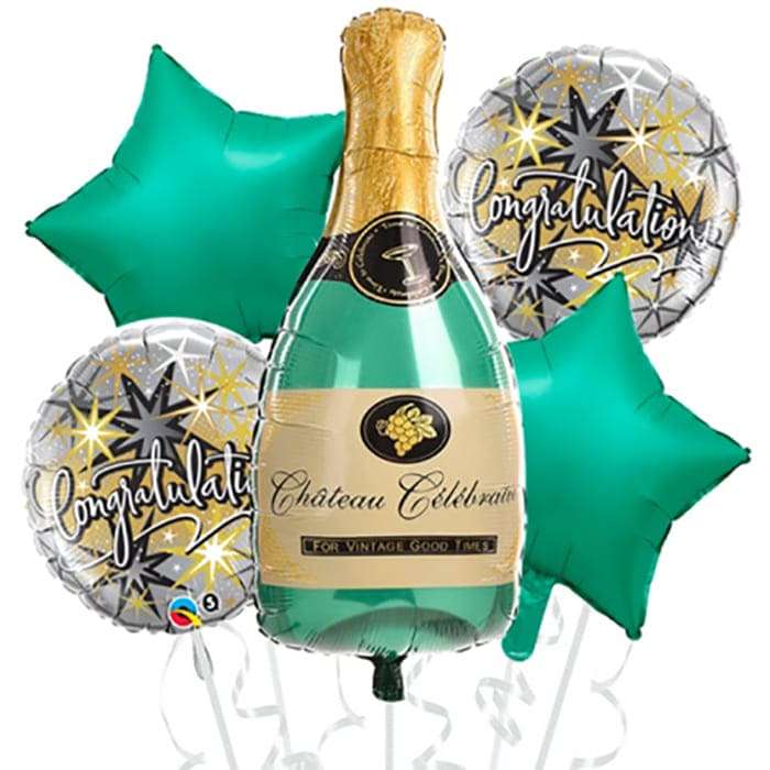 Бутылка Шампанского большая фольгированный шар картинка 6