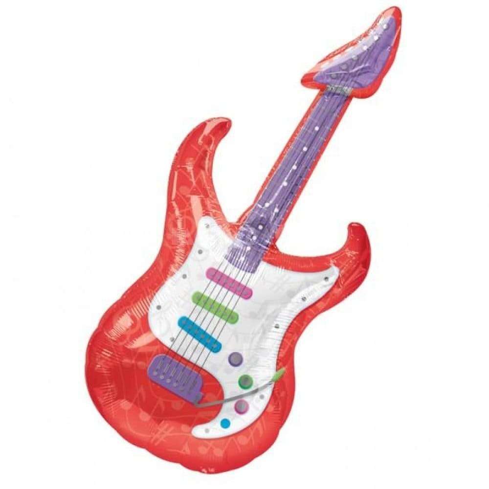 Шарик «Красная гитара» картинка