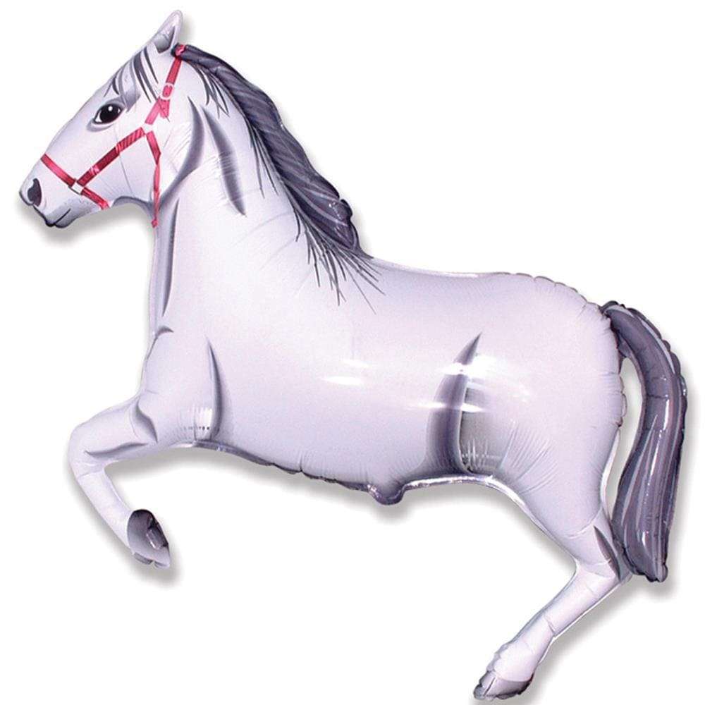 Шарик «Лошадь белая» картинка