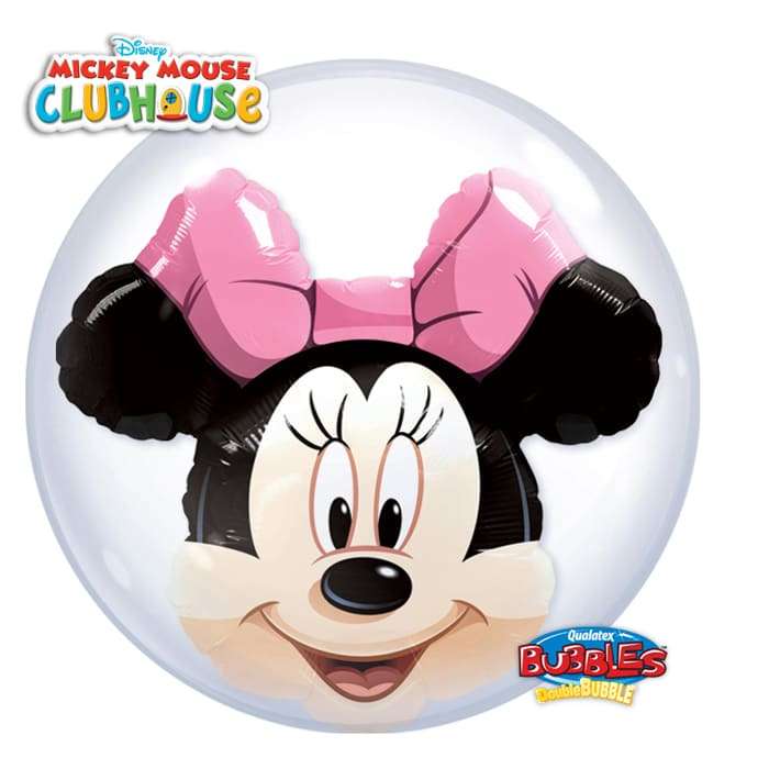 Минни Маус Disney шарик баблз с гелием картинка
