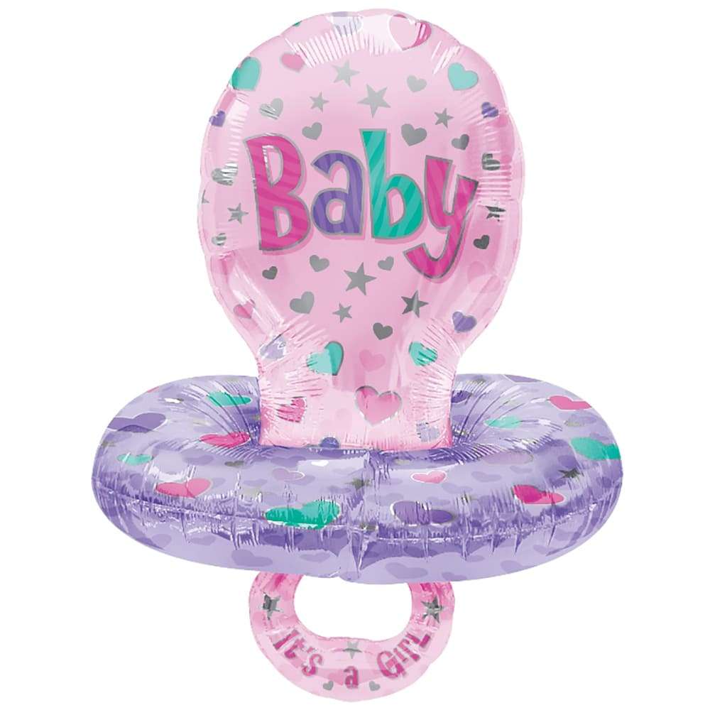 Соска розовая «Baby» шарик картинка