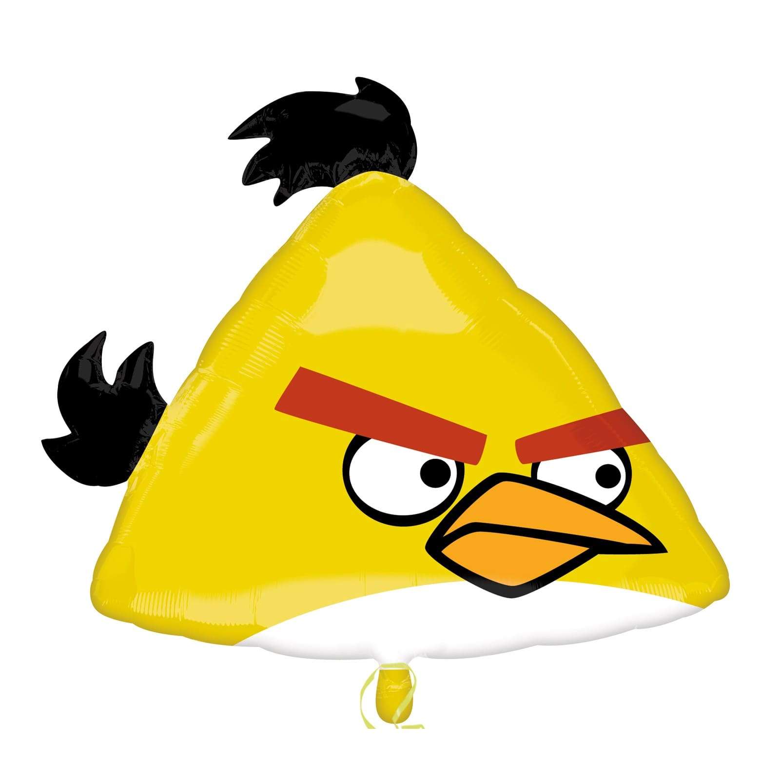 Angry Birds Чак жёлтая птичка шарик из фольги картинка