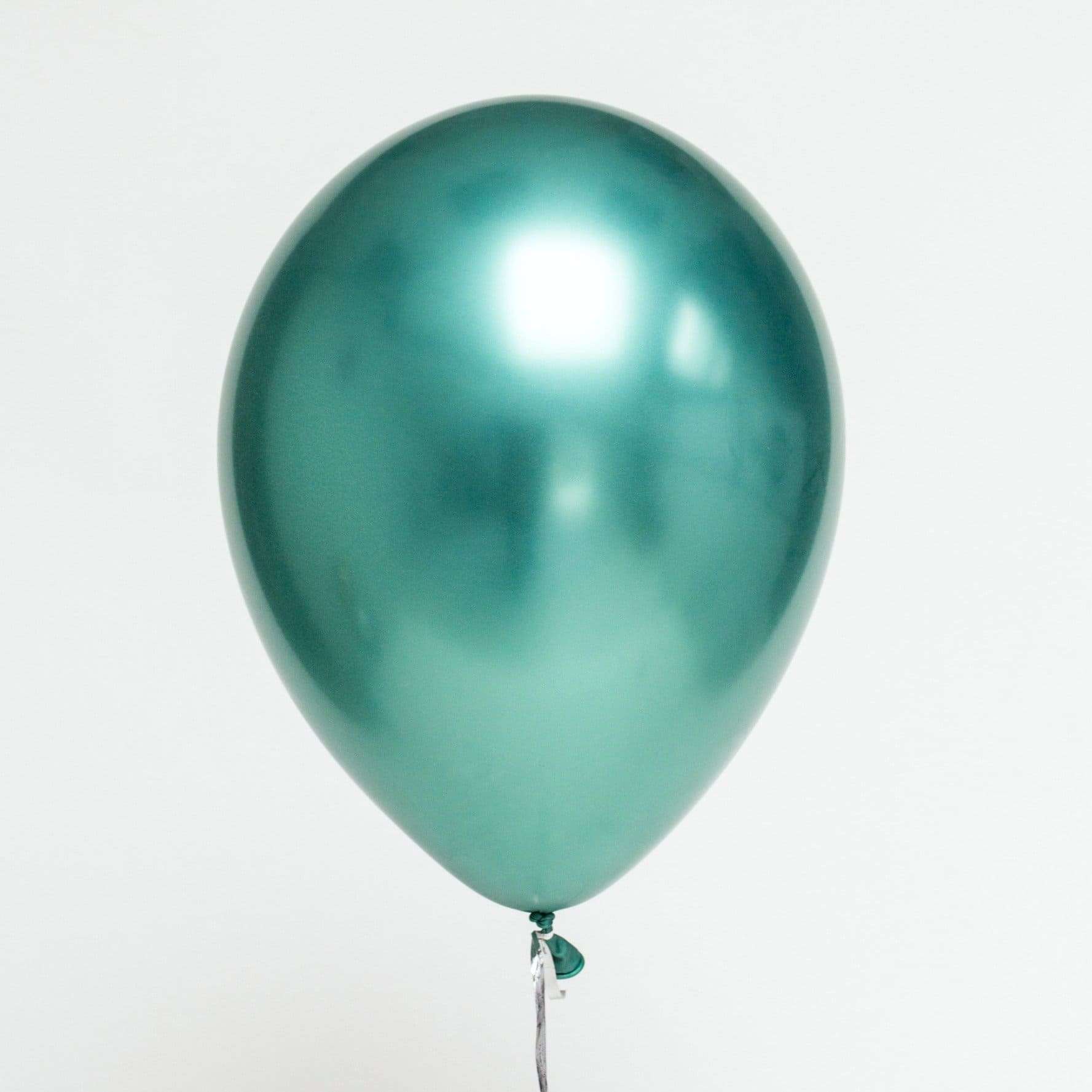 ХРОМ зеленые шарики, 32см, Qualatex (Америка, США) картинка 2
