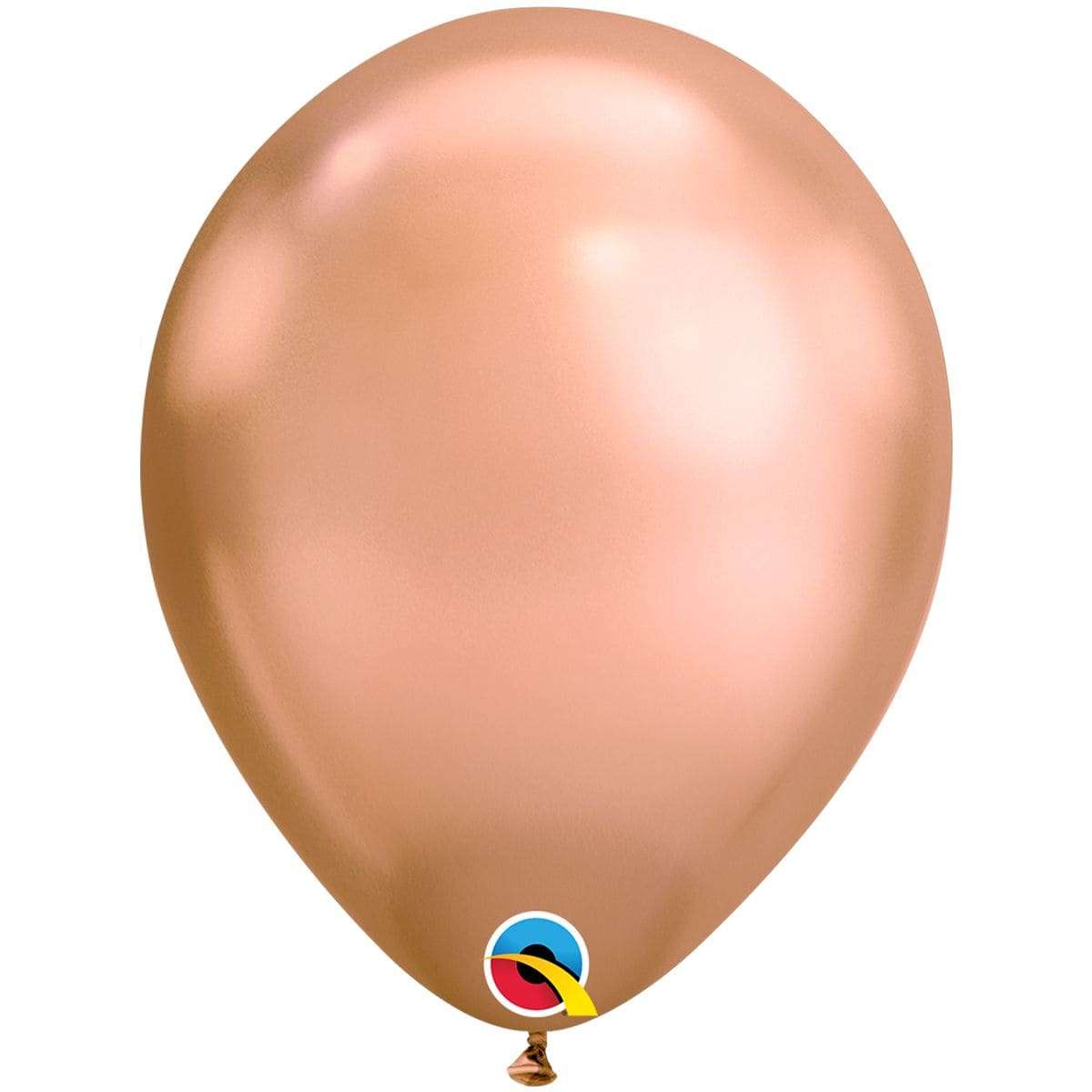 ХРОМ розовое золото шарики, 32см, Qualatex (Америка, США) картинка