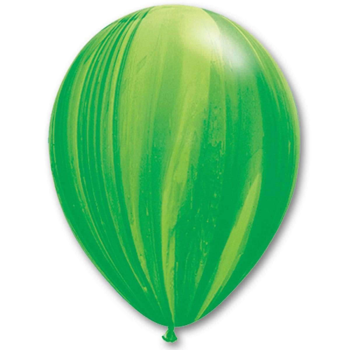 Агат зелёно салатовые шарики 35см (Qualatex Америка) картинка