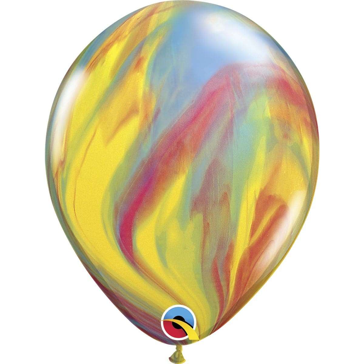 Агат янтарные шарики 35см (Qualatex Америка) картинка