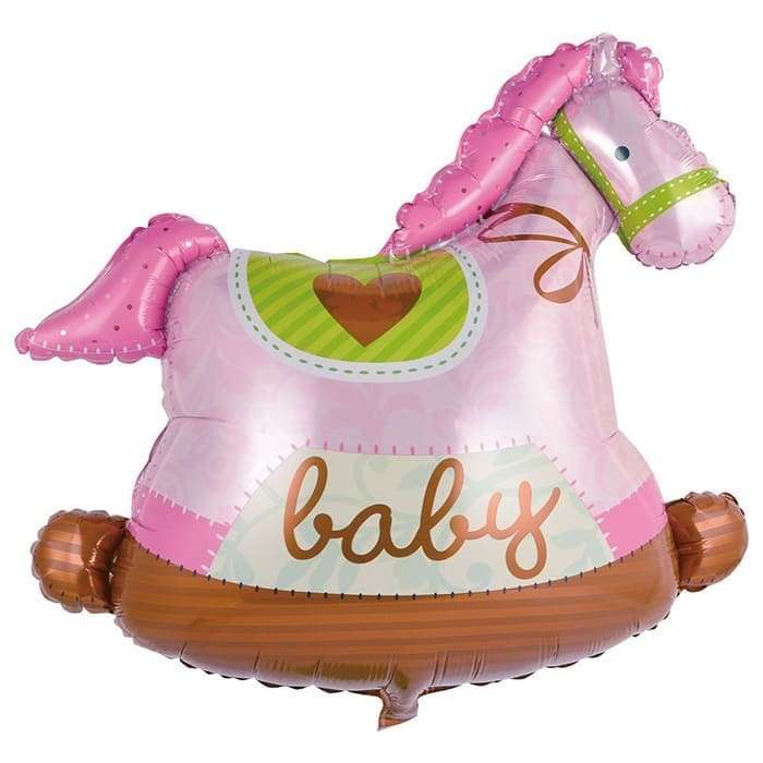 Шарик «Розовая лошадка Baby» картинка