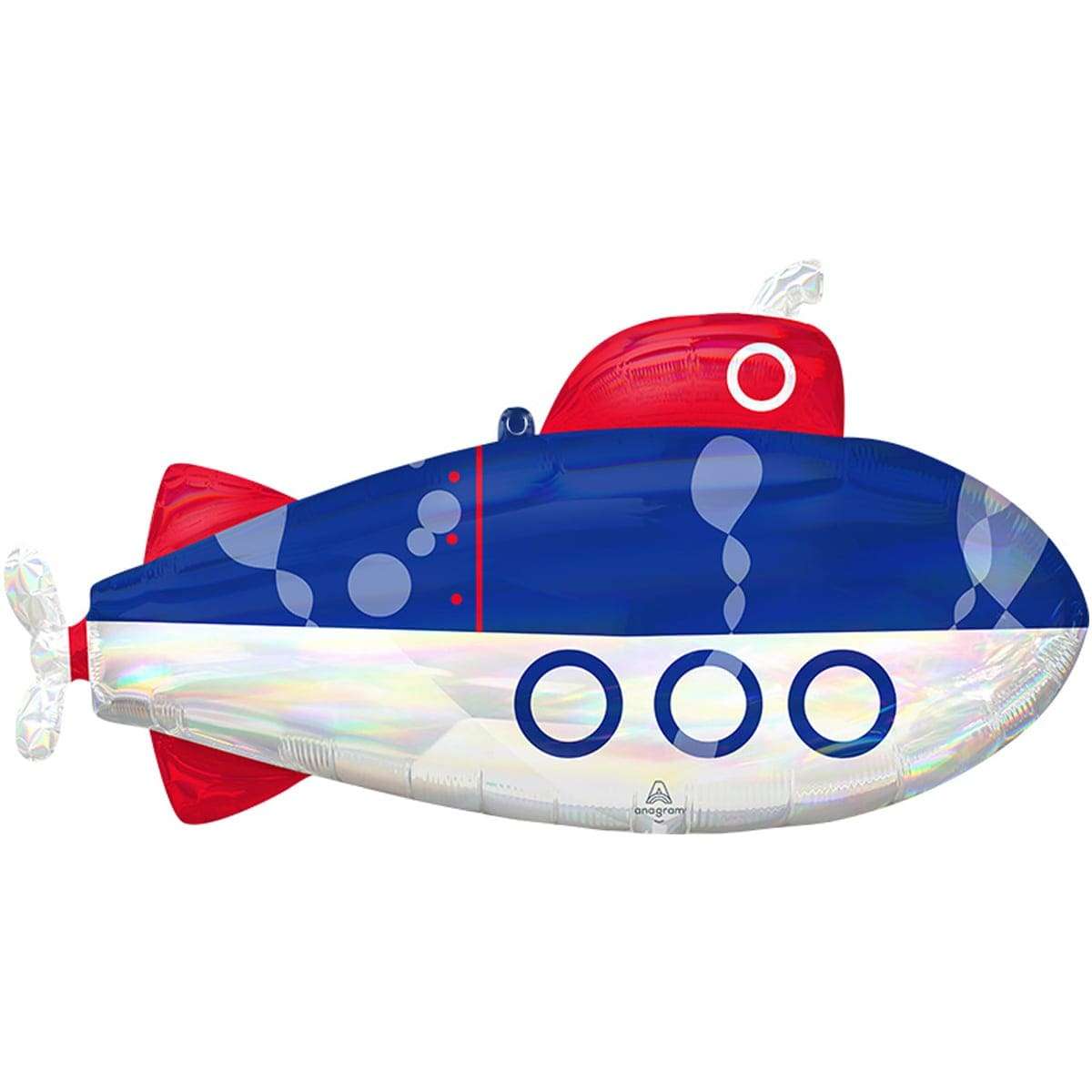 Подводная лодка Субмарина шарик из фольги картинка