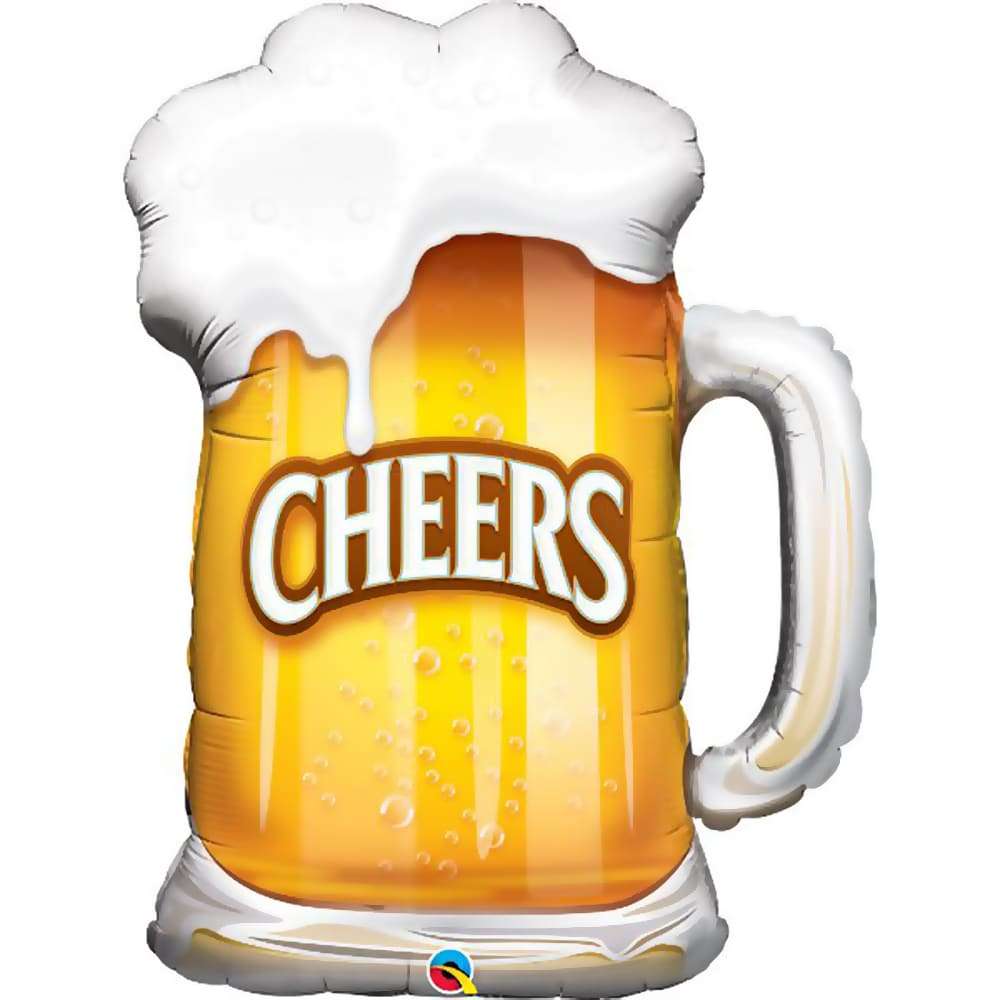 Бокал пива Cheers шарик из фольги, Квалатекс (США) картинка