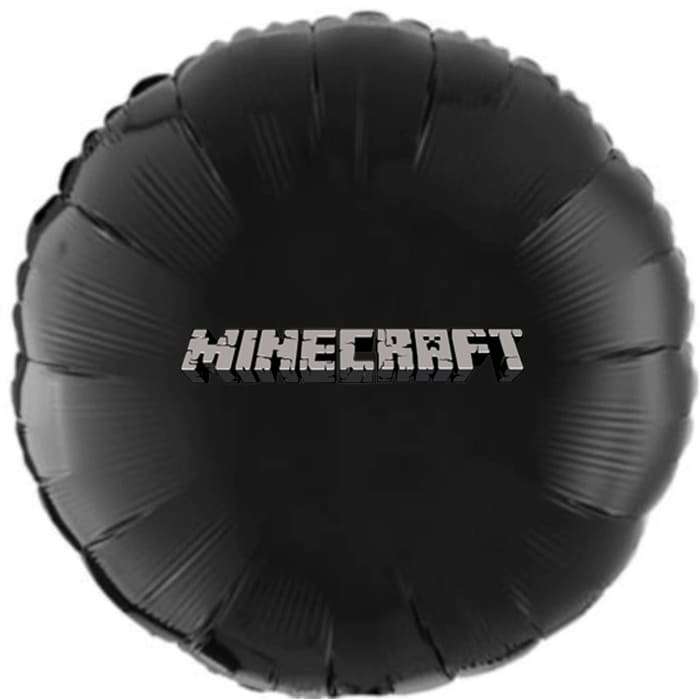 Воздушный шарик с надписью Minecraft картинка 2