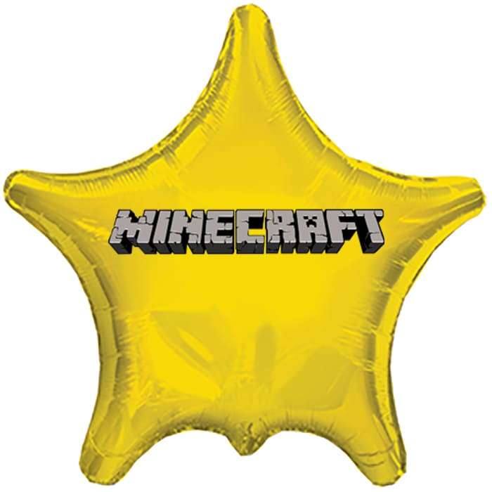 Воздушный шарик с надписью Minecraft картинка 7
