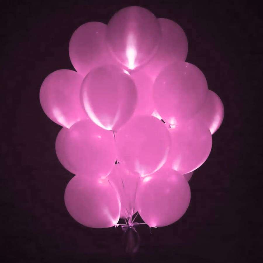 Светящиеся розовые шарики картинка