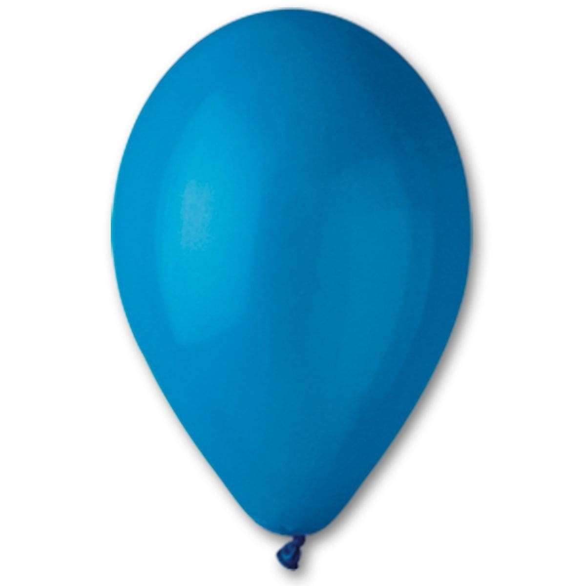 Синий шарик 10 дюймов пастель Италия, 25-28 см картинка 2