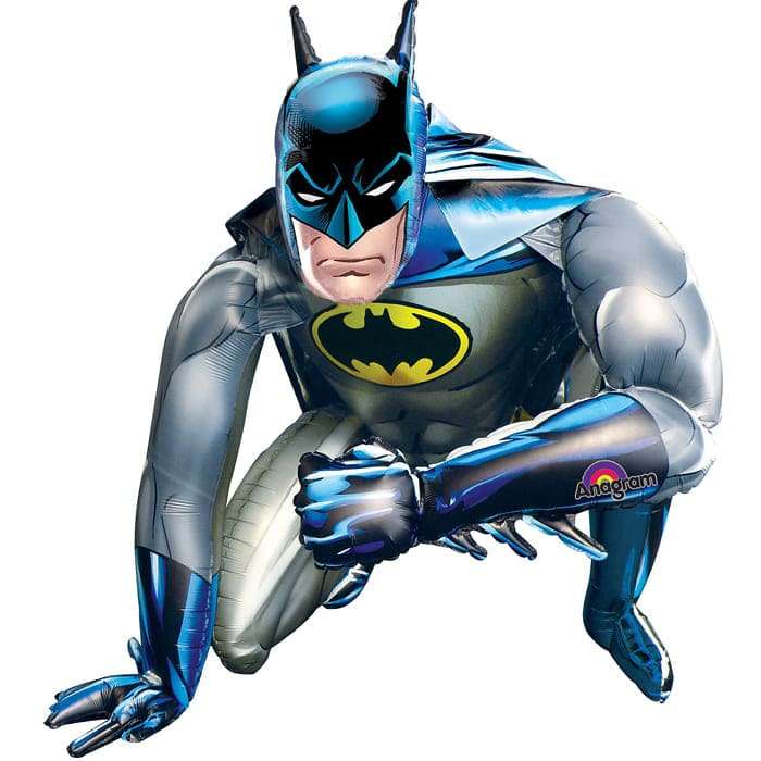 Бетмен ходячая фигура шарик из фольги картинка