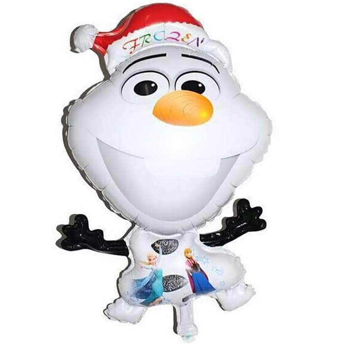 Снеговик Олаф шарик из Китая, пример как не надо картинка 3