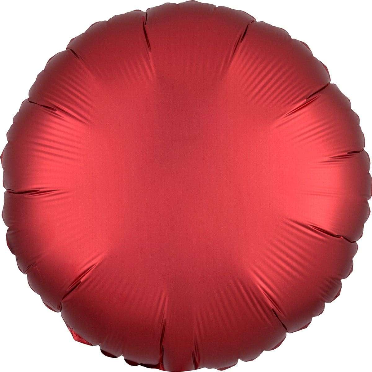 Круг сатин красный сангрия шарик из фольги 45 см картинка