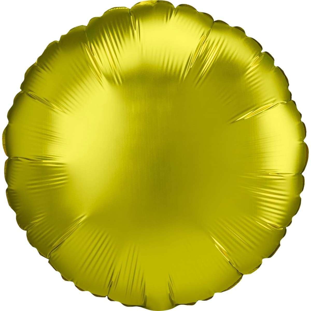 Круг сатин золотой шарик из фольги 45 см картинка 2
