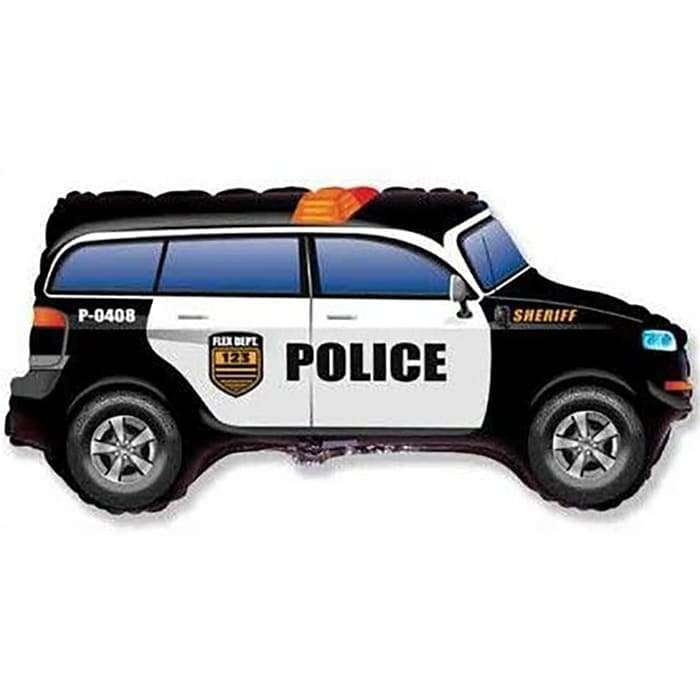 Шарик «Полицейская машина» картинка