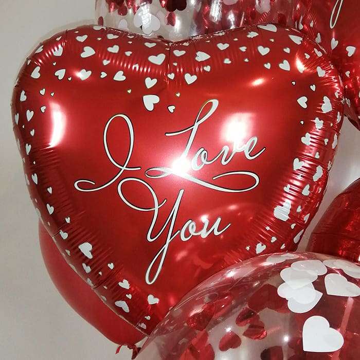 Сердце красное «I Love You» картинка 3