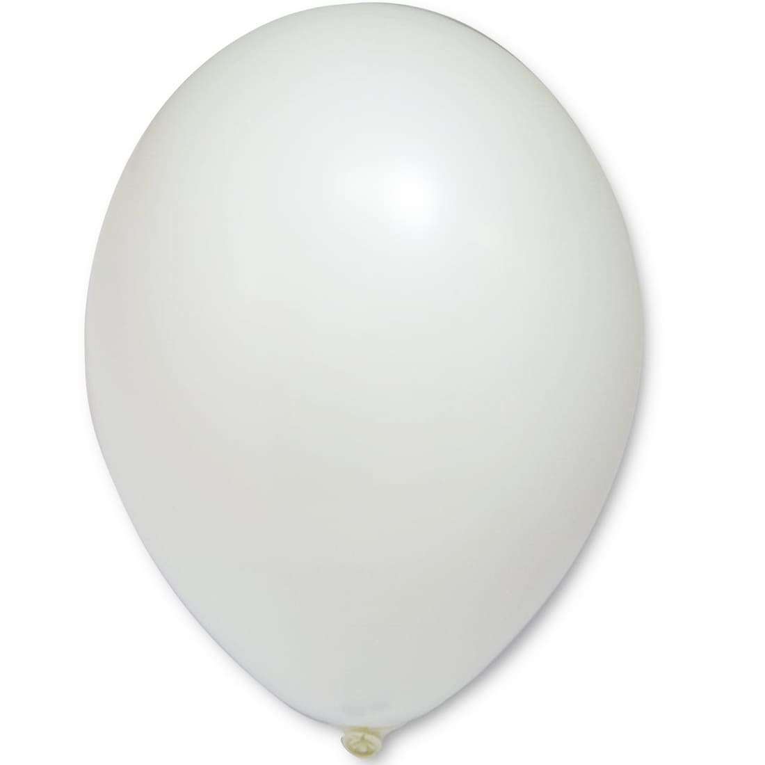 Белые гелиевые шары 30 см Бельгия картинка