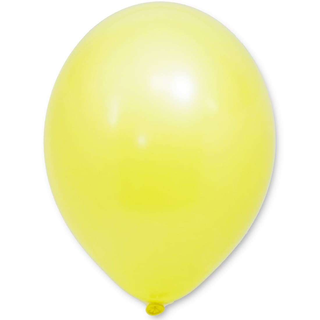 Жёлтые гелиевые шары 30 см Бельгия картинка 2