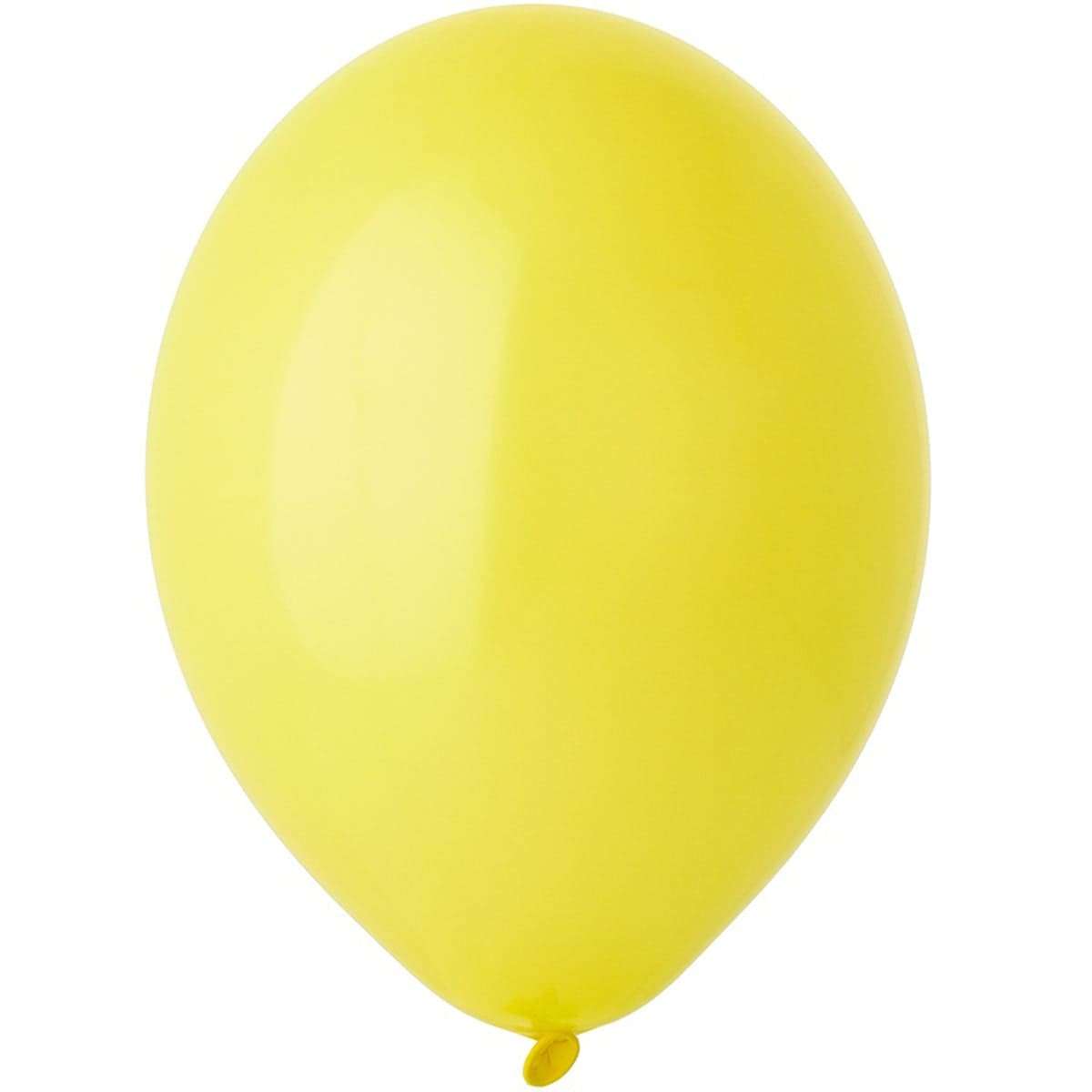 Жёлтые гелиевые шары 30 см Бельгия картинка