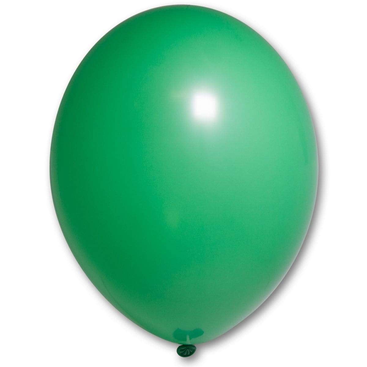 Зелёные гелиевые шары 30 см Бельгия картинка 2