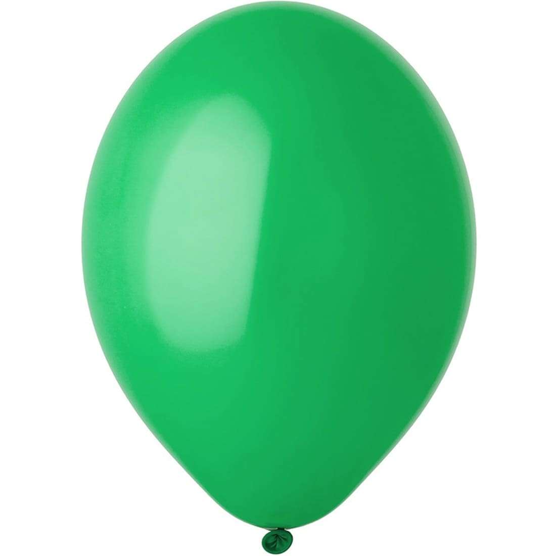 Зелёные гелиевые шары 30 см Бельгия картинка