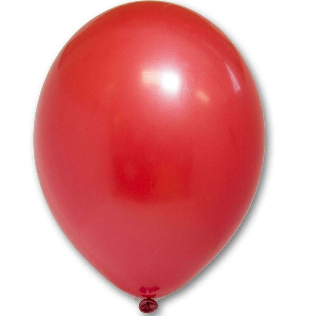 Красные гелиевые шары 30 см Бельгия картинка 2