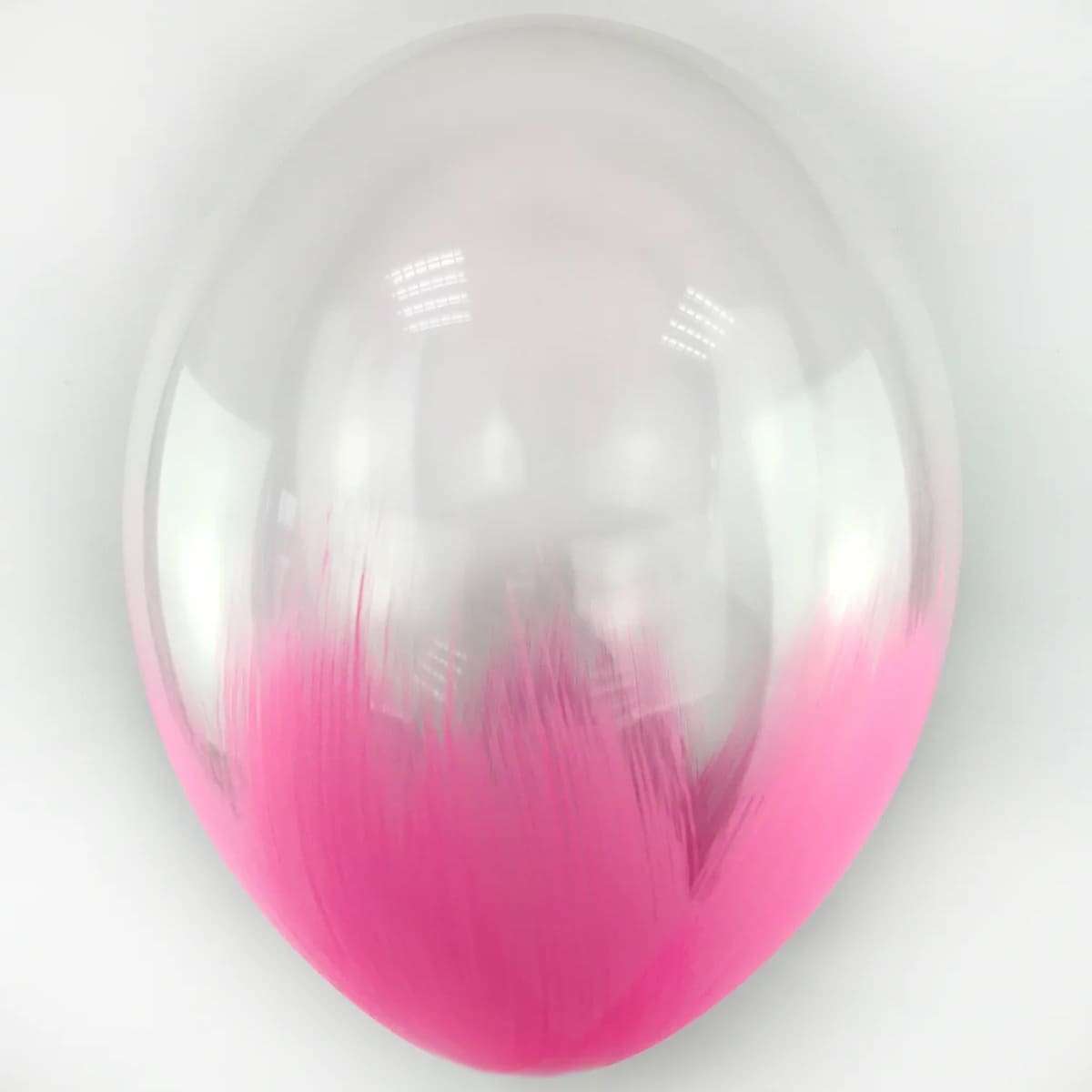 Браш розовый прозрачный шарик картинка 2
