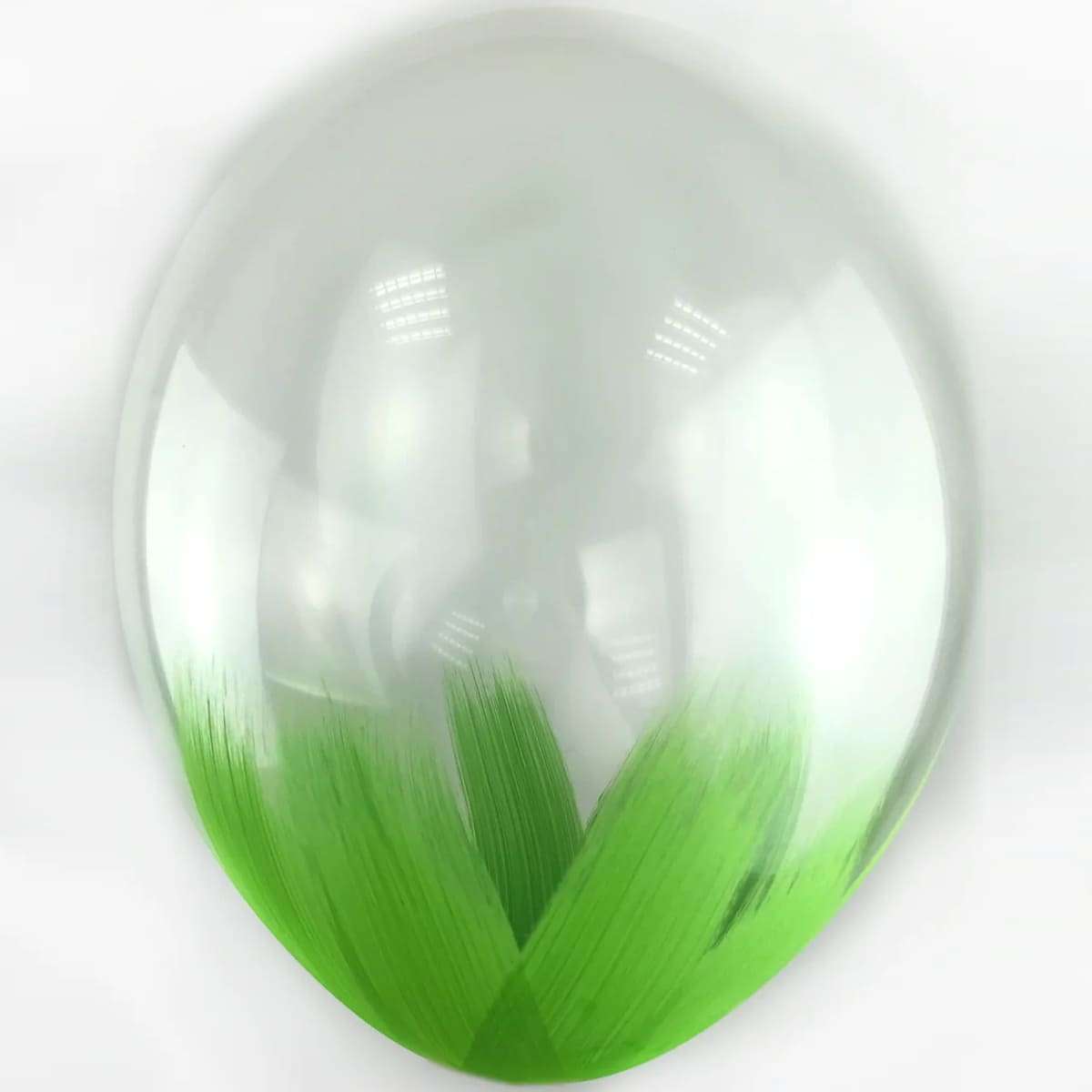 Браш зелёный прозрачный шарик картинка 2