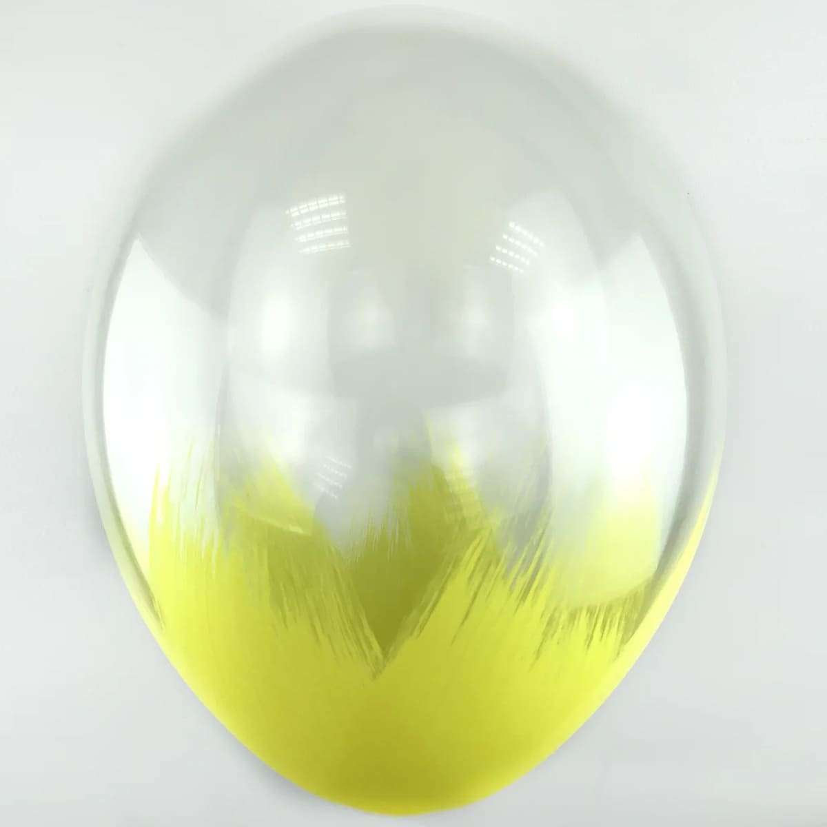Браш жёлтый прозрачный шарик картинка 2