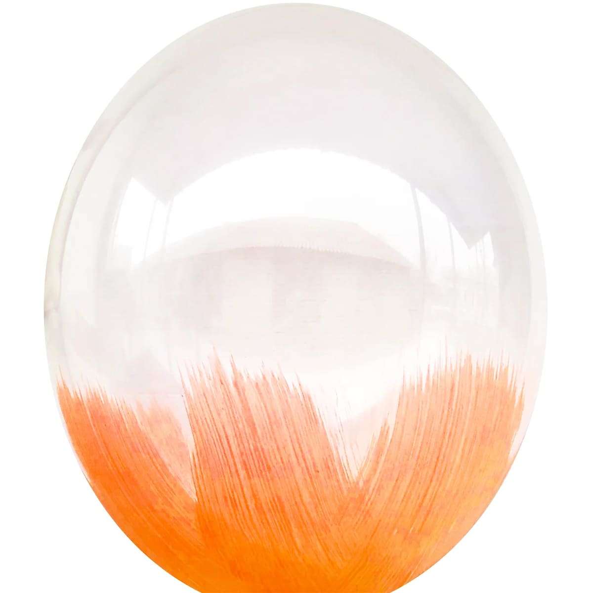 Браш оранжевый прозрачный шарик картинка