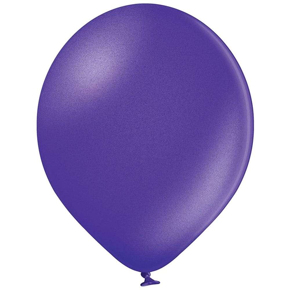 Фиолетовый шарик с гелием 33см Бельгия картинка 2