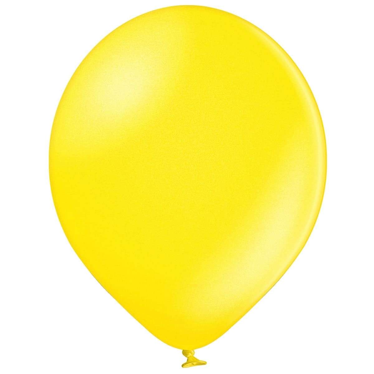 Жёлтый шарик с гелием 33см Бельгия картинка 2
