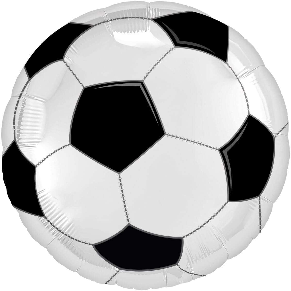 Футбольный мяч шарик из фольги картинка