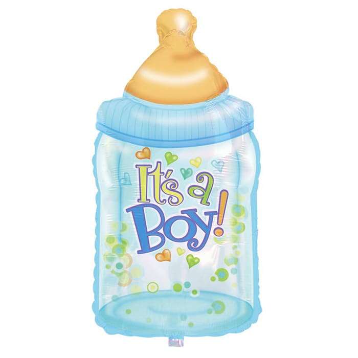 Шарик «Голубая бутылочка «Это мальчик» картинка