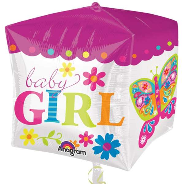 Шарик куб «Baby Girl» картинка 2
